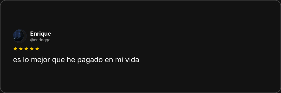 Testimonio de Enrique
