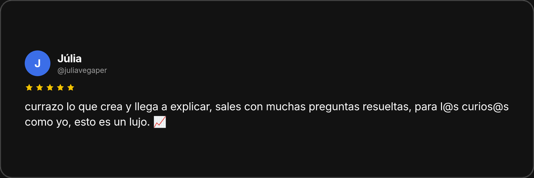 Testimonio de Julia