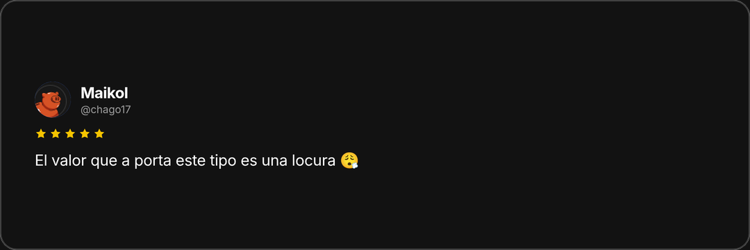 Testimonio de Maikol