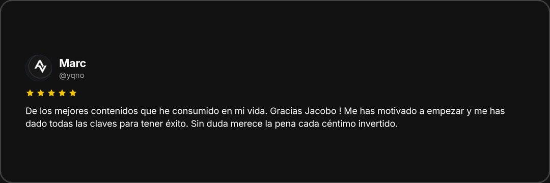 Testimonio de Marc